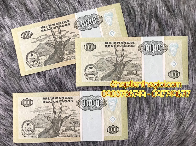 Tiền Angola 1000 Kwanzas 1995